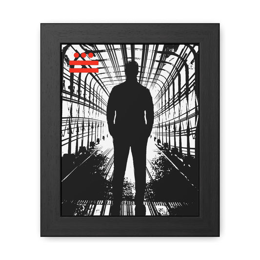 CROOK'D Mik— Framed Poster