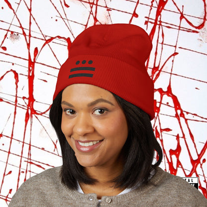 Crook'D Cuffed Beanie (Embroidered)