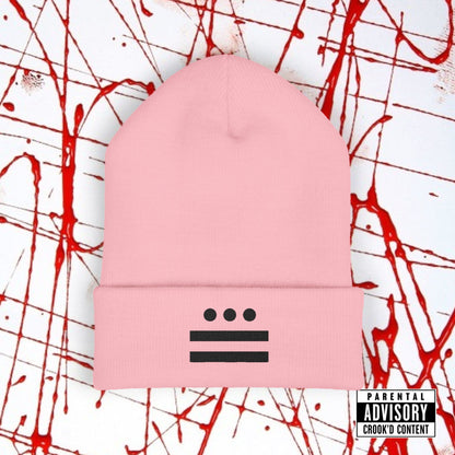 Crook'D Cuffed Beanie (Embroidered)