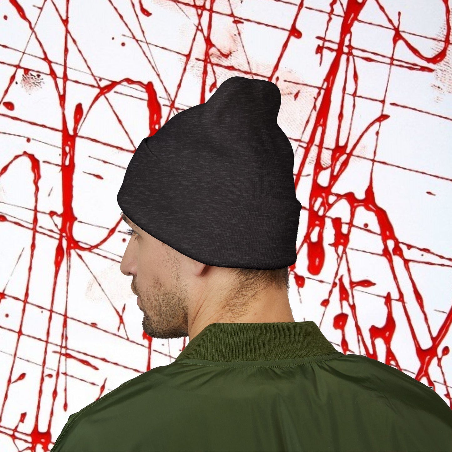 'Fuck The Old Firm' —  Cuffed Knit Hat