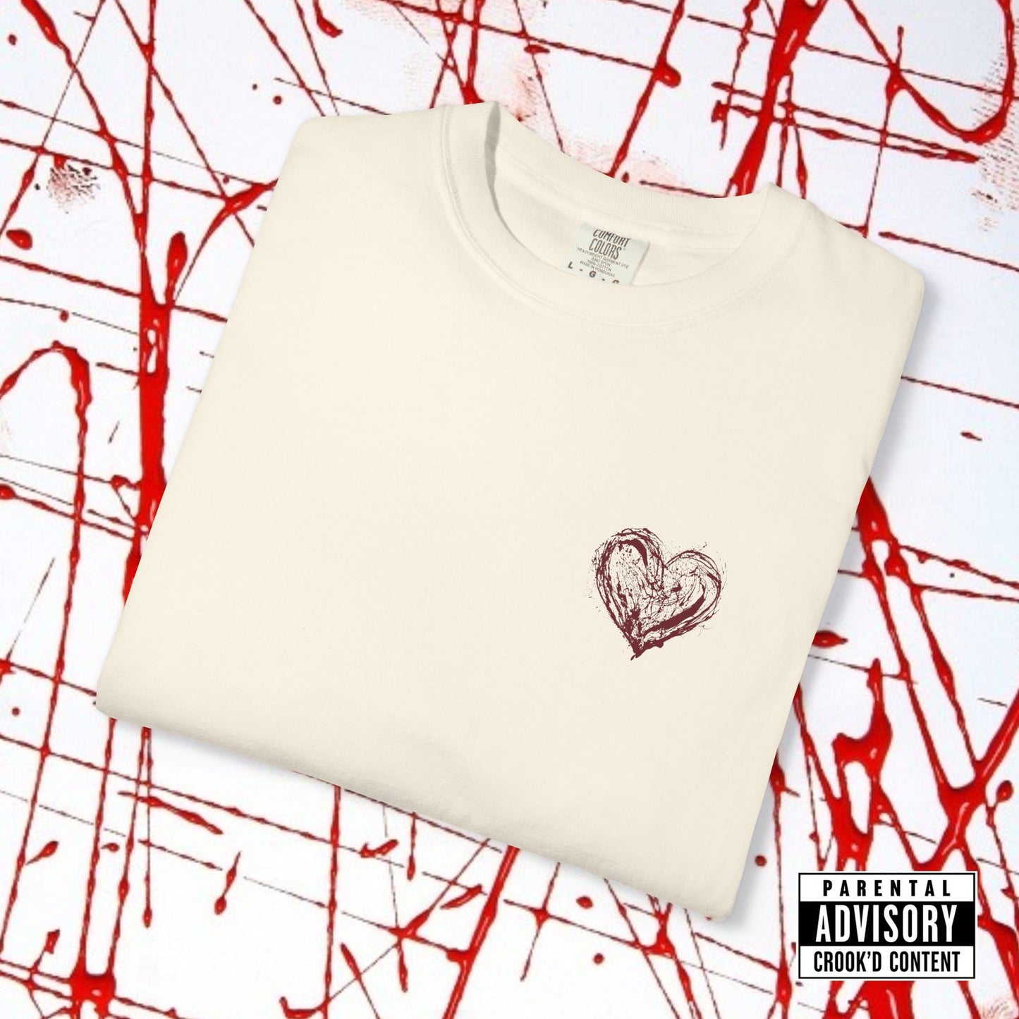 'Fuck The Old Firm' — Unisex Garment-Dyed T-shirt