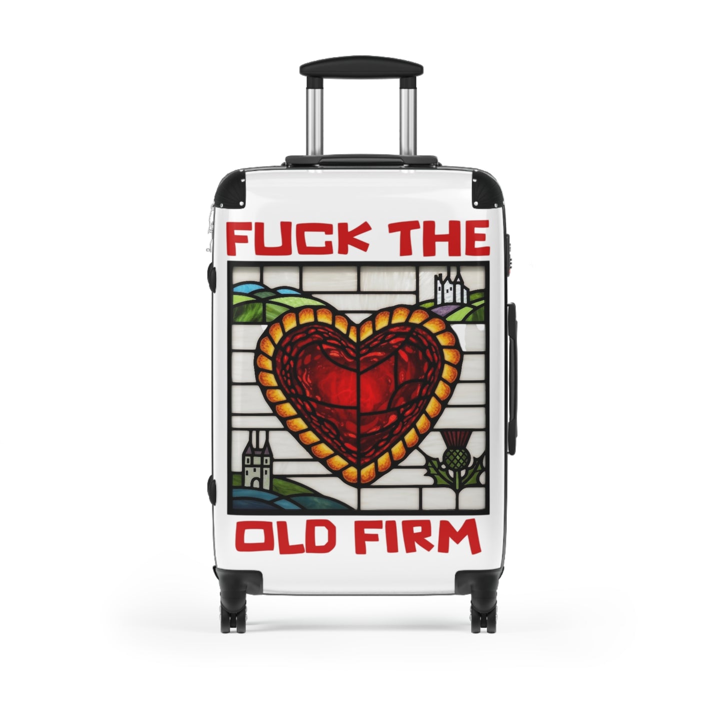 'Fuck The Old Firm' — JAMBOS ON TOUR — Suitcase