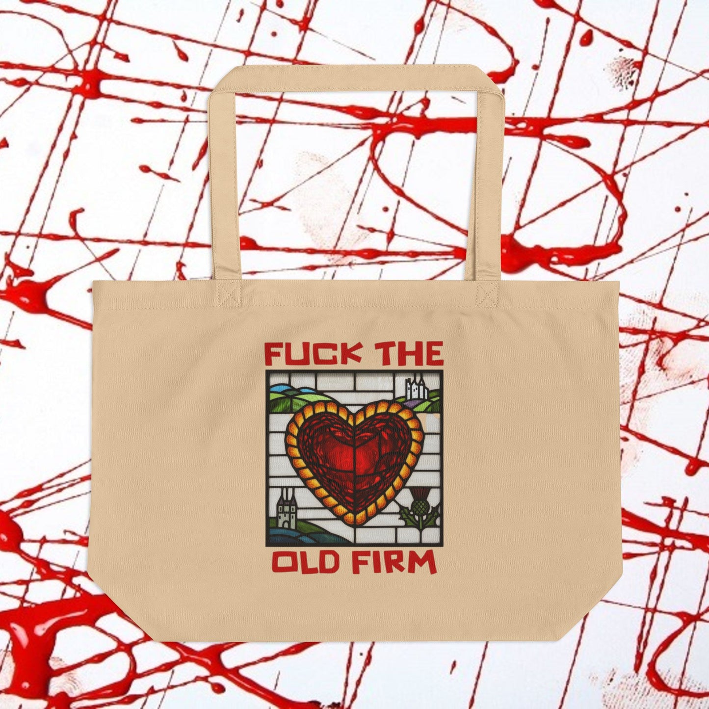 'Fuck The Old Firm' — Tote Bag