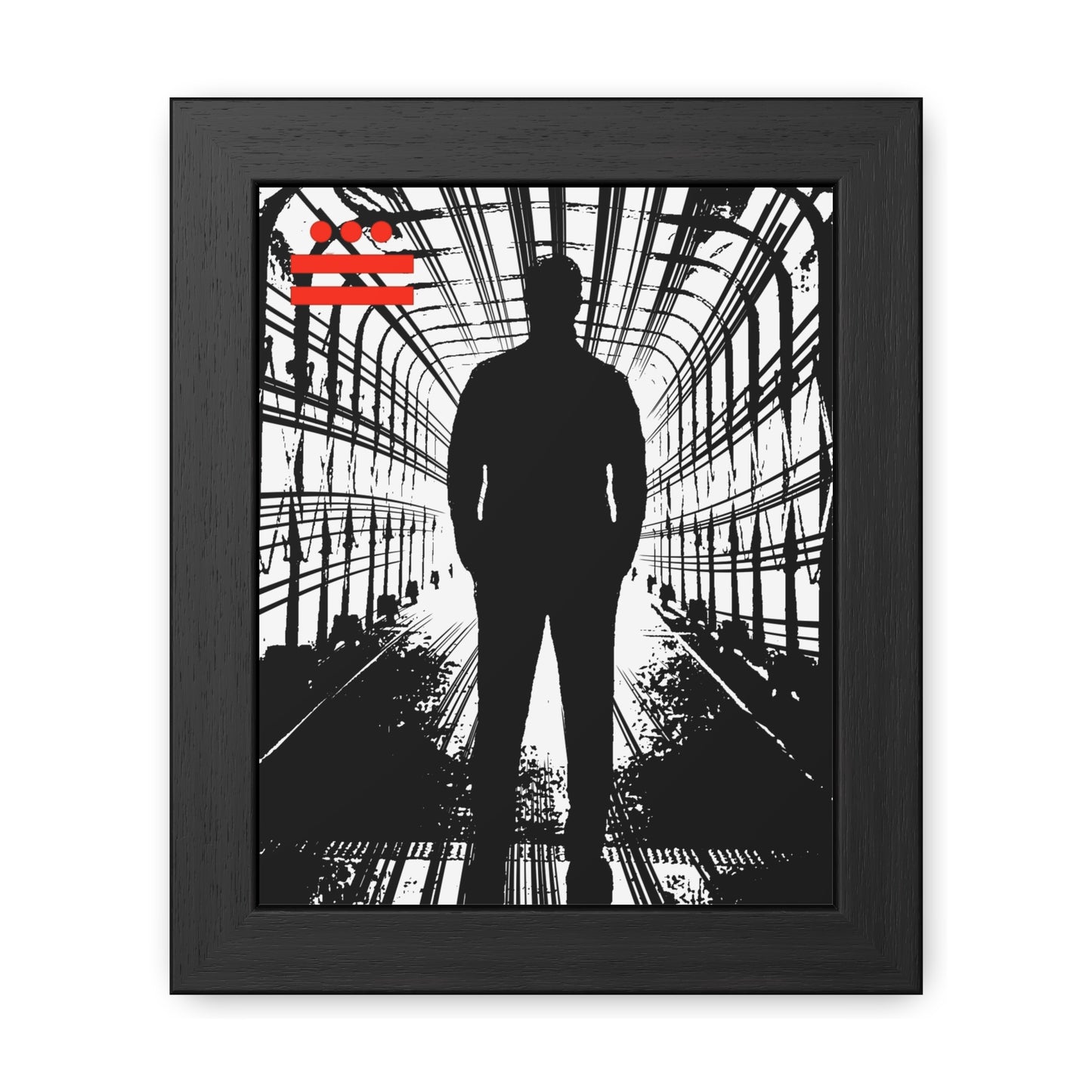 CROOK'D Mik— Framed Poster