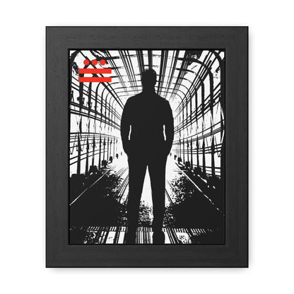 CROOK'D Mik— Framed Poster