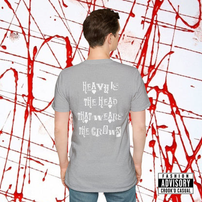 CROOK'D x CASUAL — 'Heavy Is The Head' — T-Shirt