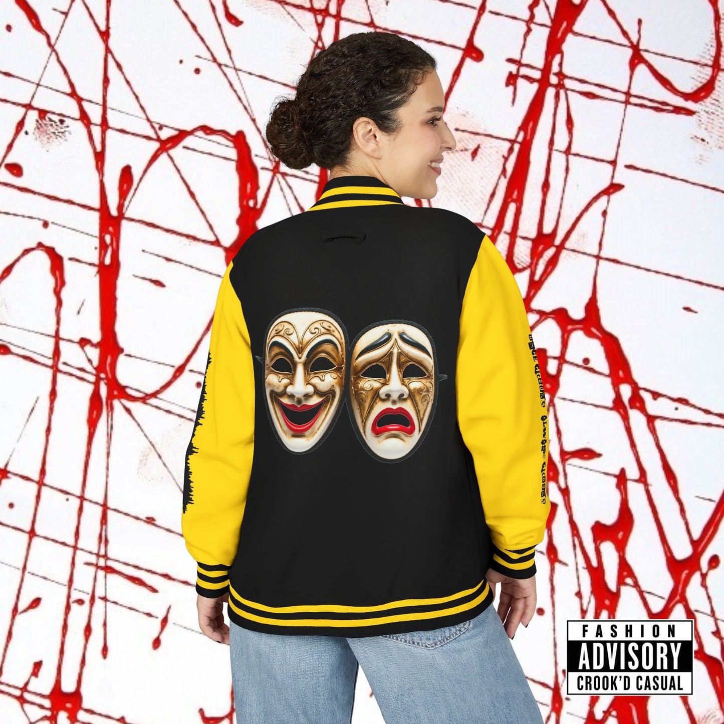 'Once CROOK'D Always CROOK'D' — Varsity Jacket