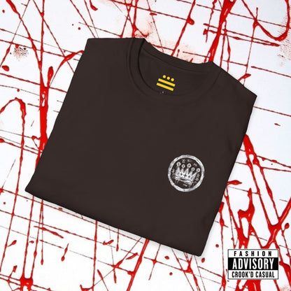 CROOK'D x CASUAL — 'Heavy Is The Head' — T-Shirt