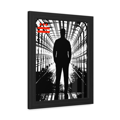 CROOK'D Mik— Framed Poster