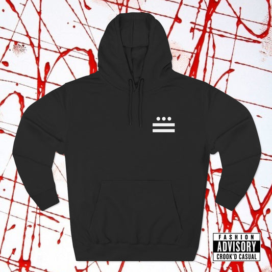 Crook'D Kings Three-Panel Fleece Hoodie