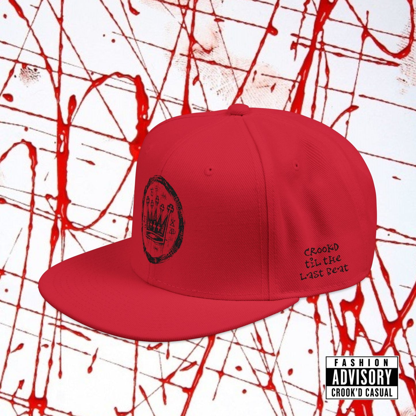 Crook'D Casual — 'til The Last Beat'— Snapback