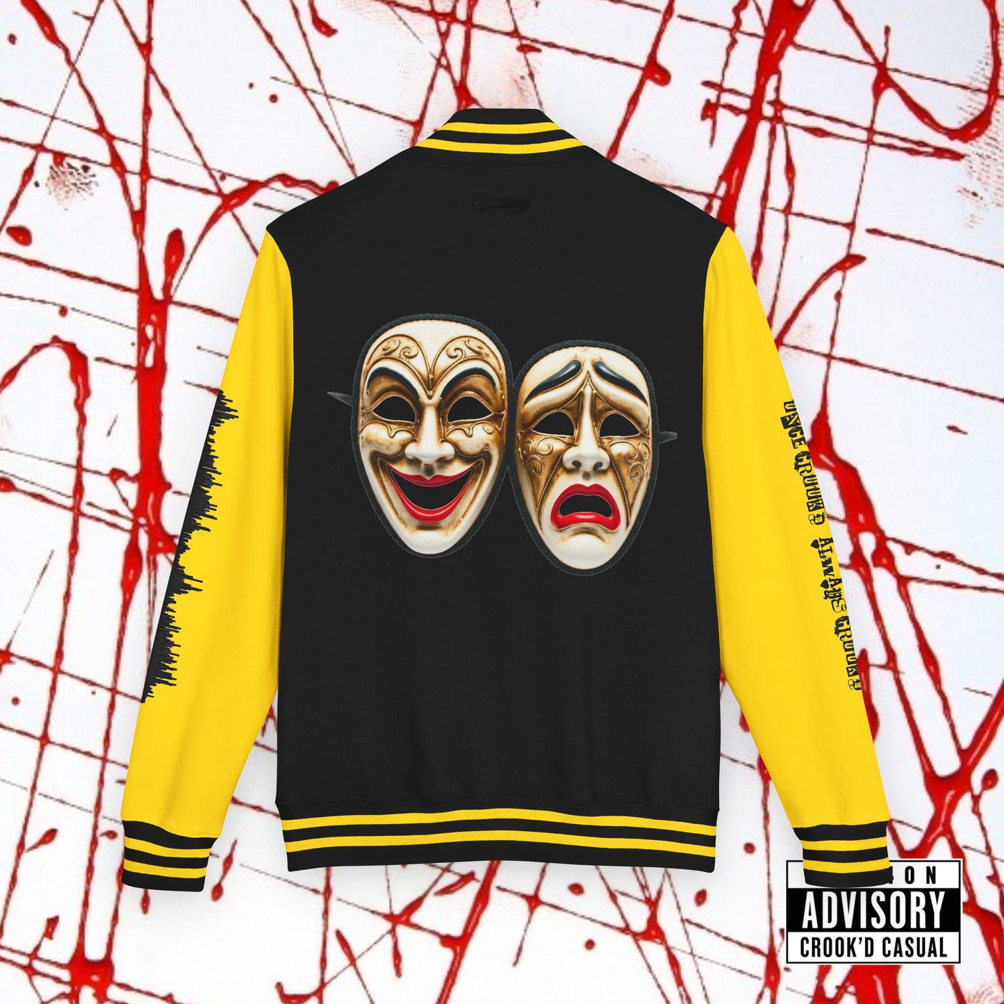 'Once CROOK'D Always CROOK'D' — Varsity Jacket