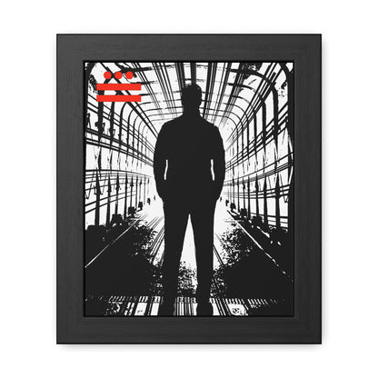 CROOK'D Mik— Framed Poster