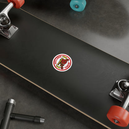 'North London Forever' Cannon Crest — Vinyl Sticker Kiss-Cut Decal