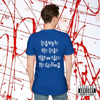 CROOK'D x CASUAL — 'Heavy Is The Head' — T-Shirt