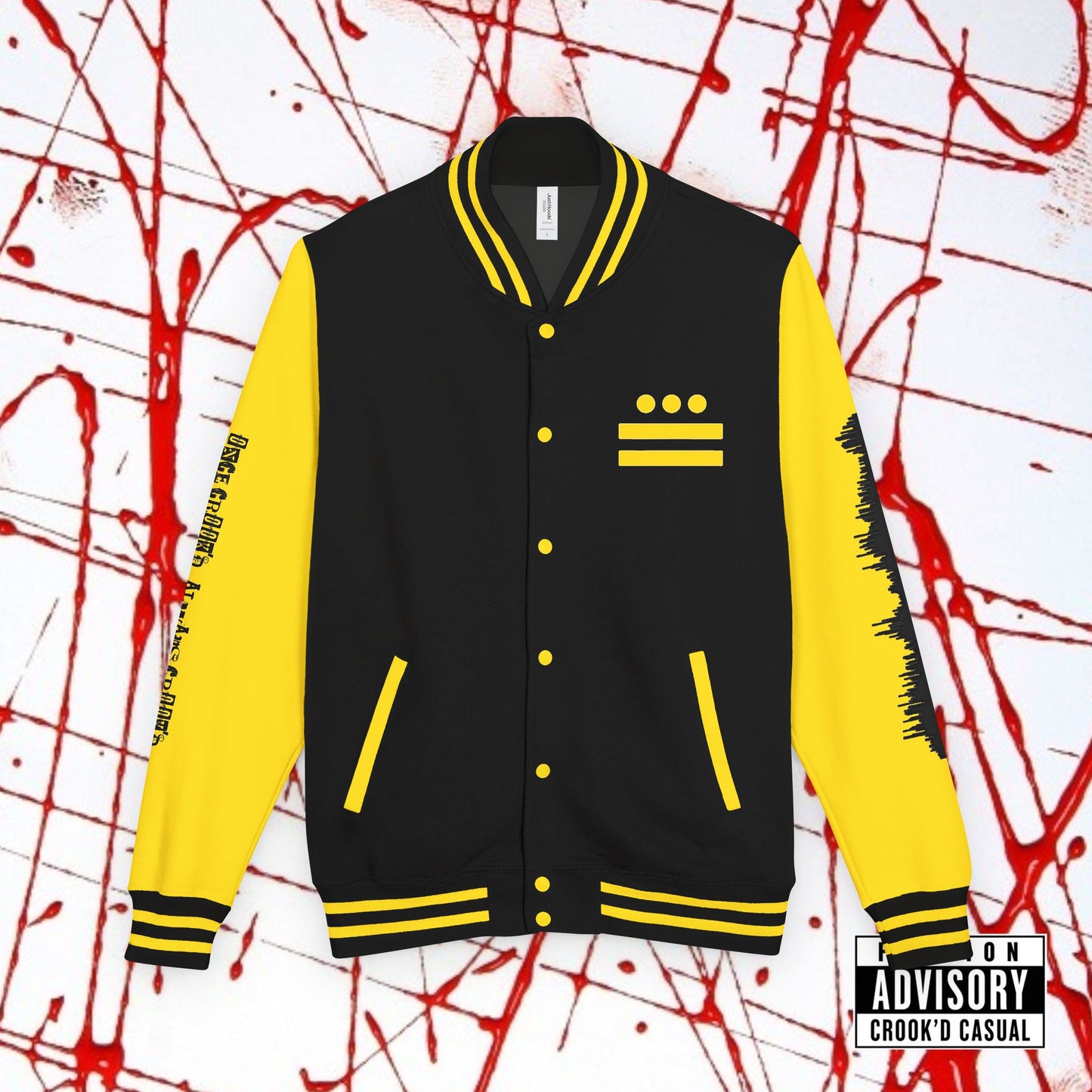 'Once CROOK'D Always CROOK'D' — Varsity Jacket