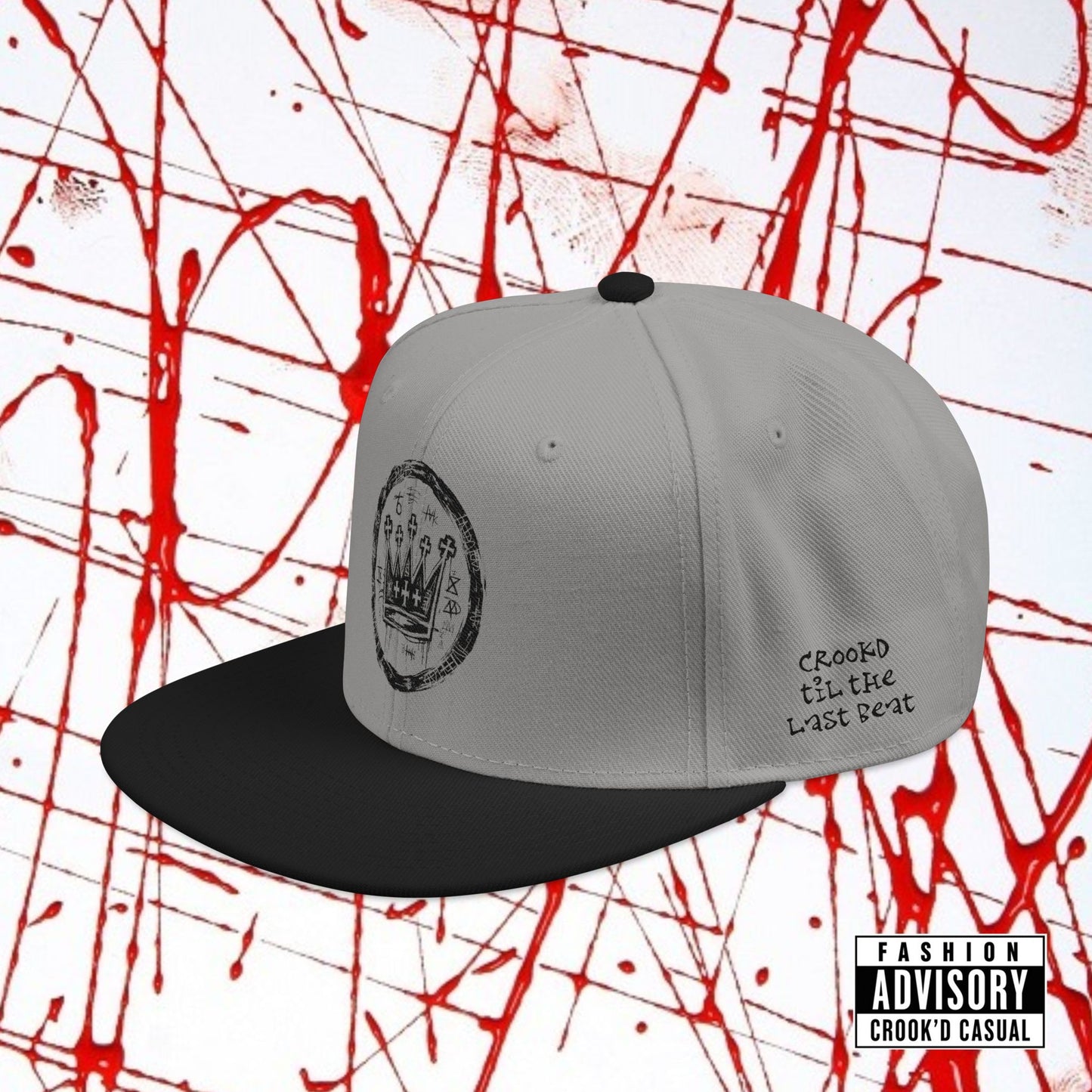 Crook'D Casual — 'til The Last Beat'— Snapback