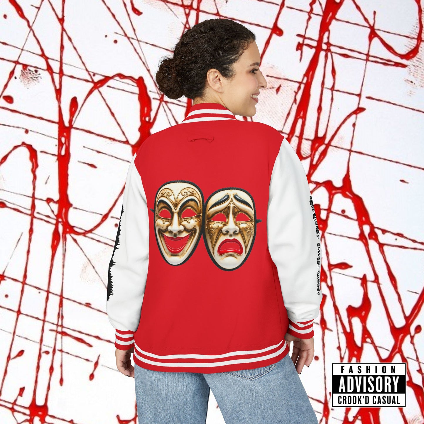 'Once CROOK'D Always CROOK'D' — Varsity Jacket