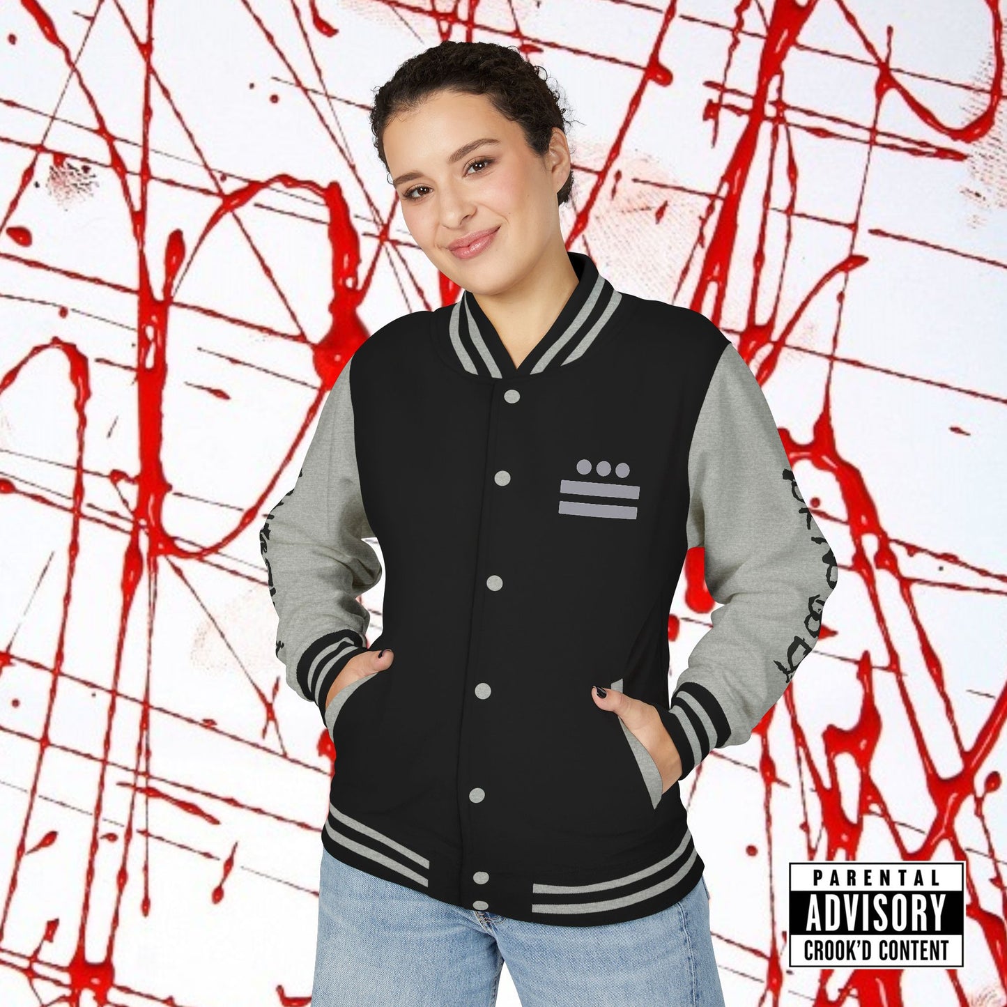 CROOK'D —  'Time Waits For Nobody' — Varsity Jacket