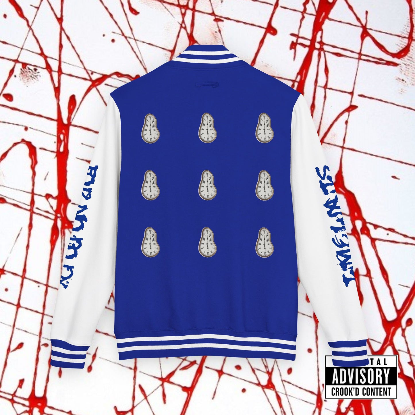 CROOK'D —  'Time Waits For Nobody' — Varsity Jacket