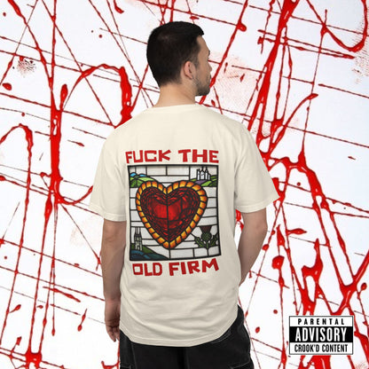 'Fuck The Old Firm' — Unisex Garment-Dyed T-shirt