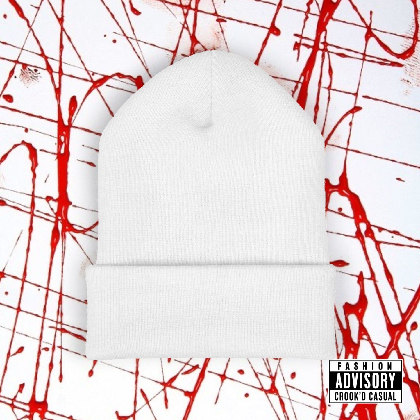 'Fuck The Old Firm' —  Cuffed Knit Hat