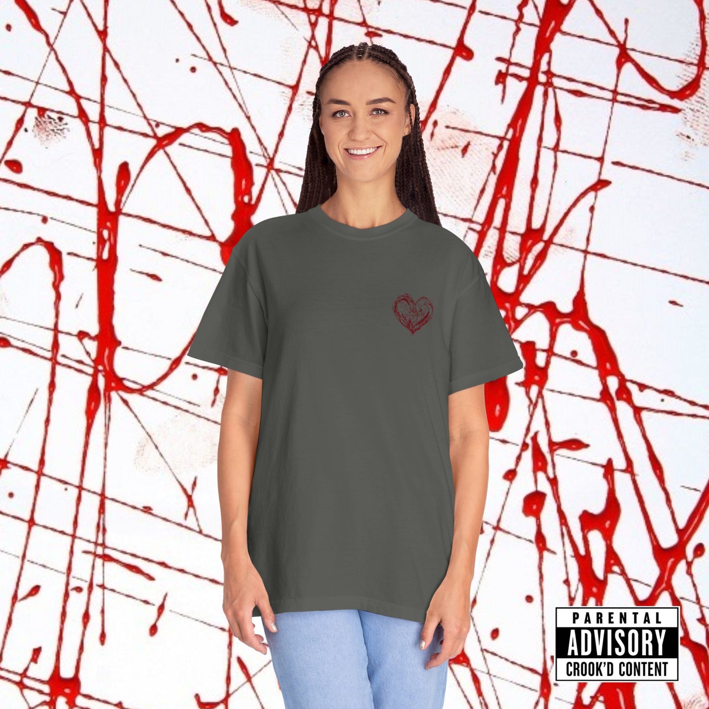 'Fuck The Old Firm' — Unisex Garment-Dyed T-shirt