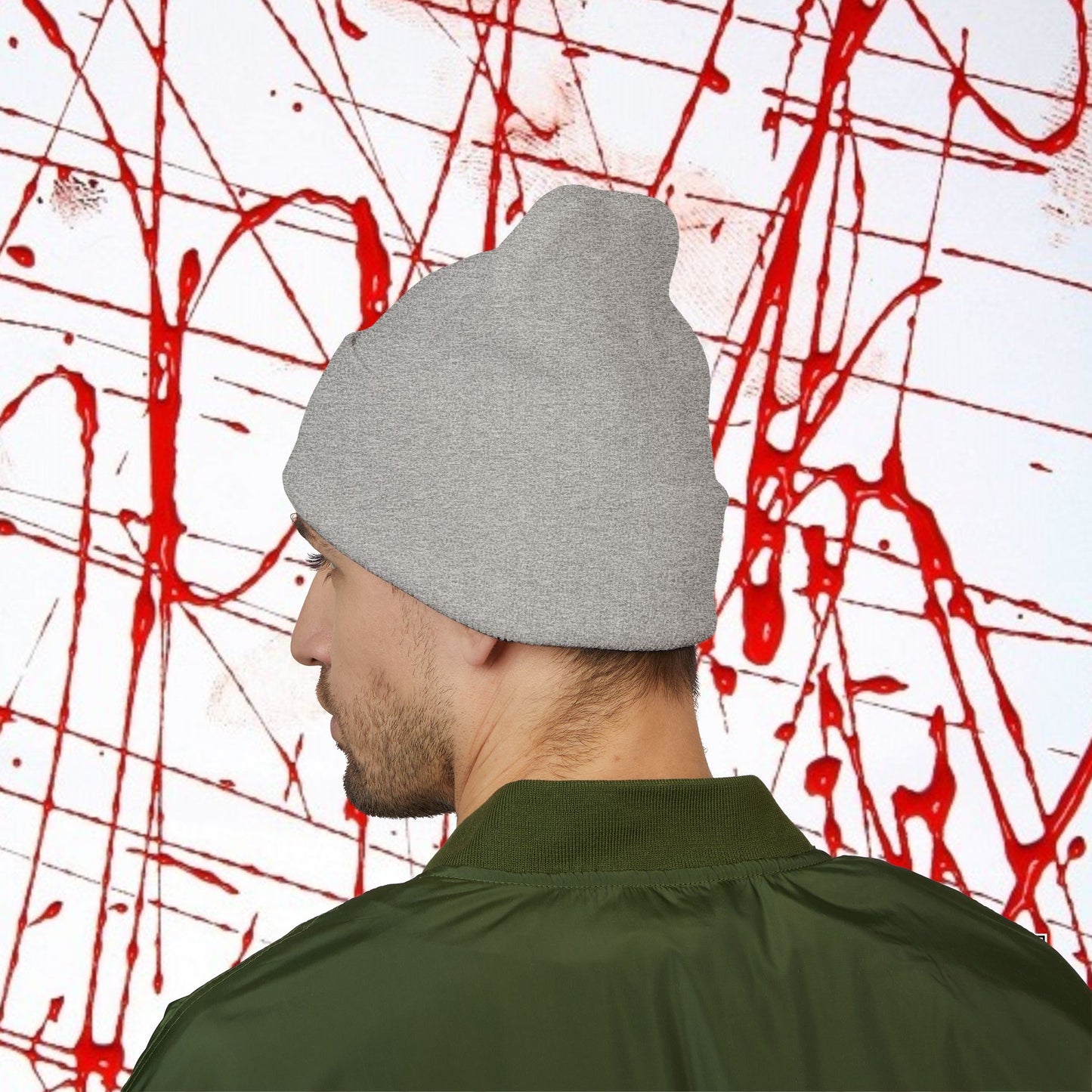 'Fuck The Old Firm' —  Cuffed Knit Hat