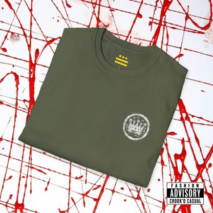 CROOK'D x CASUAL — 'Heavy Is The Head' — T-Shirt