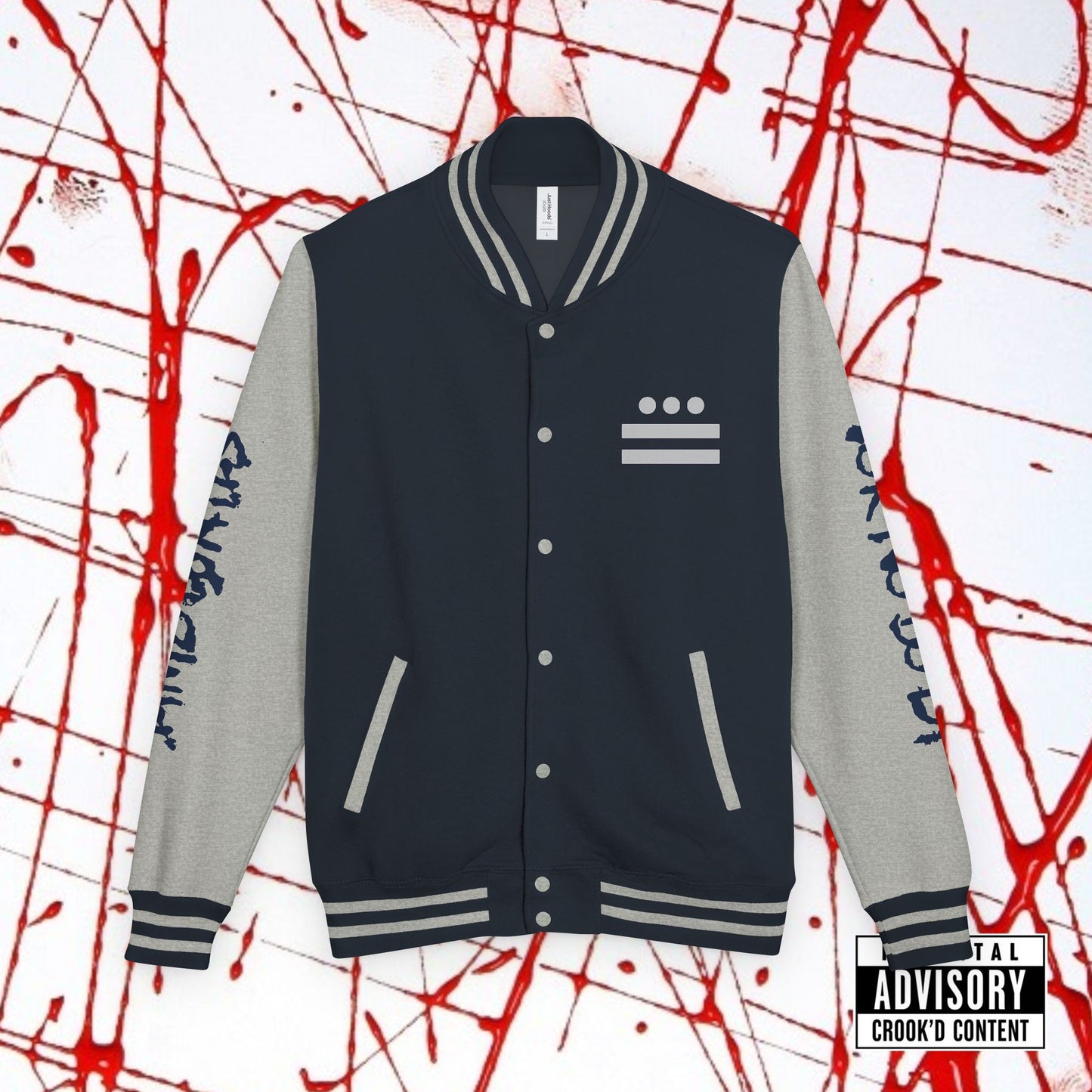 CROOK'D —  'Time Waits For Nobody' — Varsity Jacket