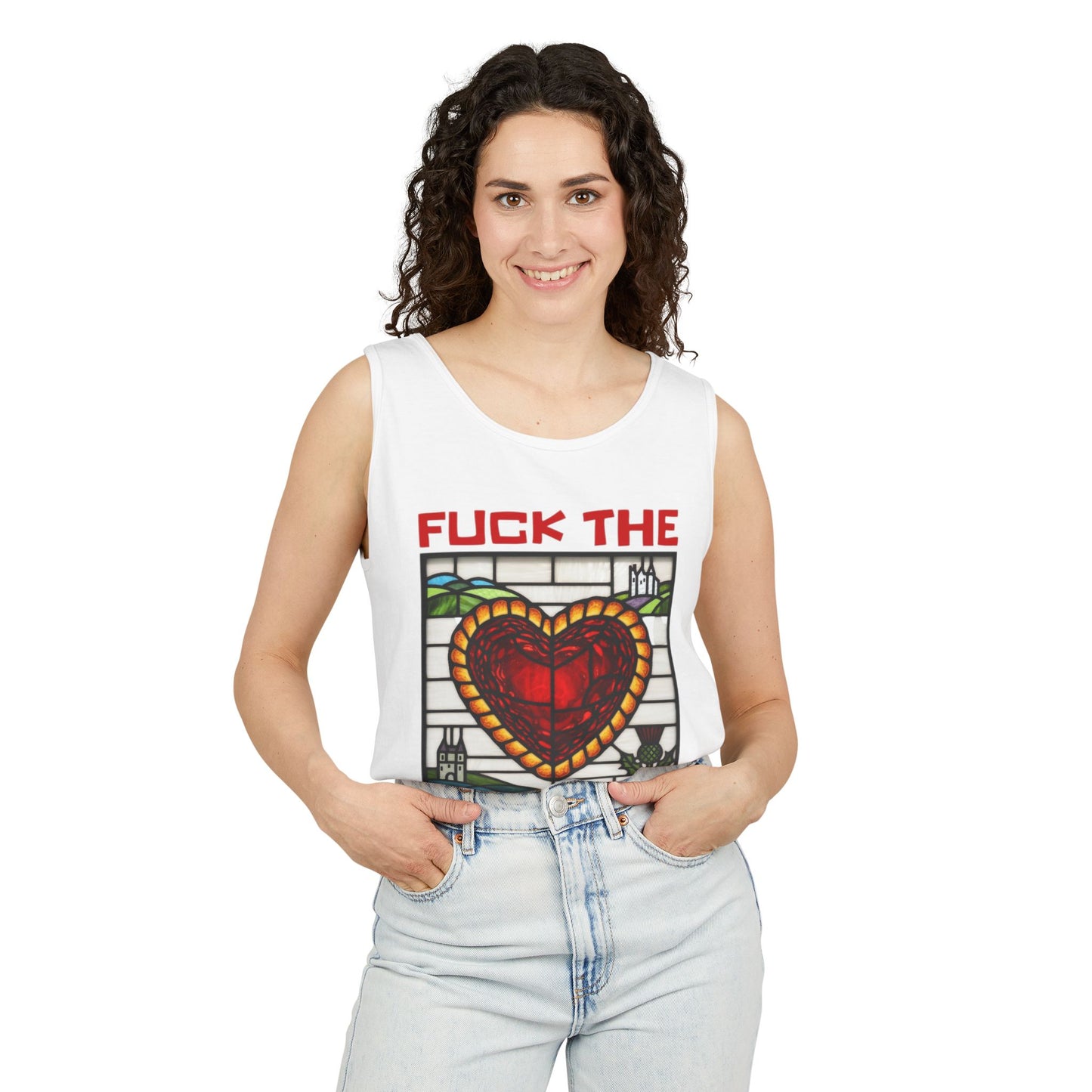 'Fuck The Old Firm' — Unisex Tank Top