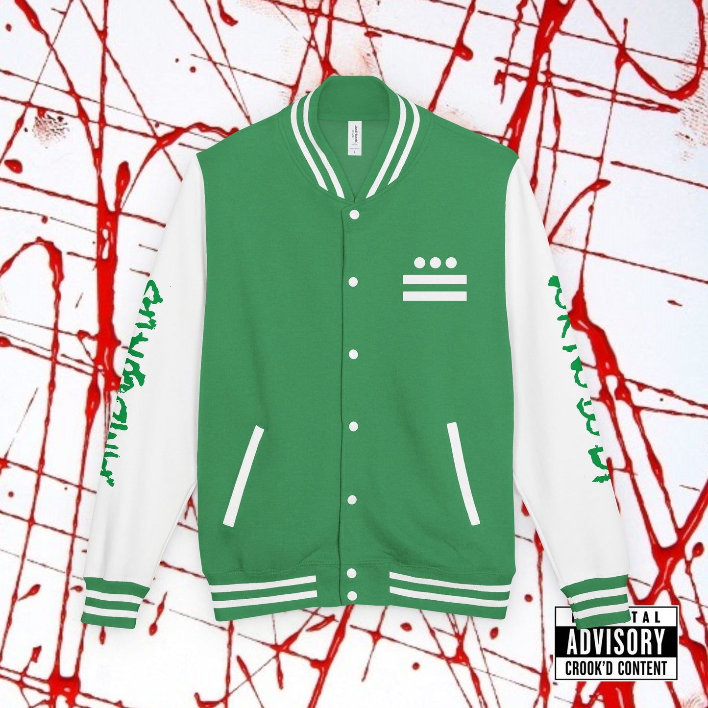 CROOK'D —  'Time Waits For Nobody' — Varsity Jacket