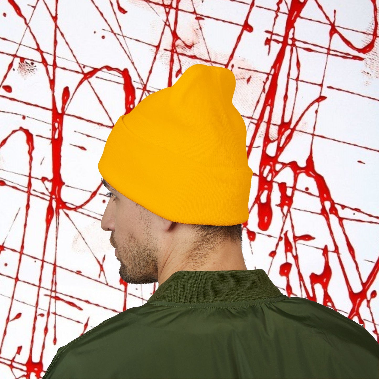 'Fuck The Old Firm' —  Cuffed Knit Hat