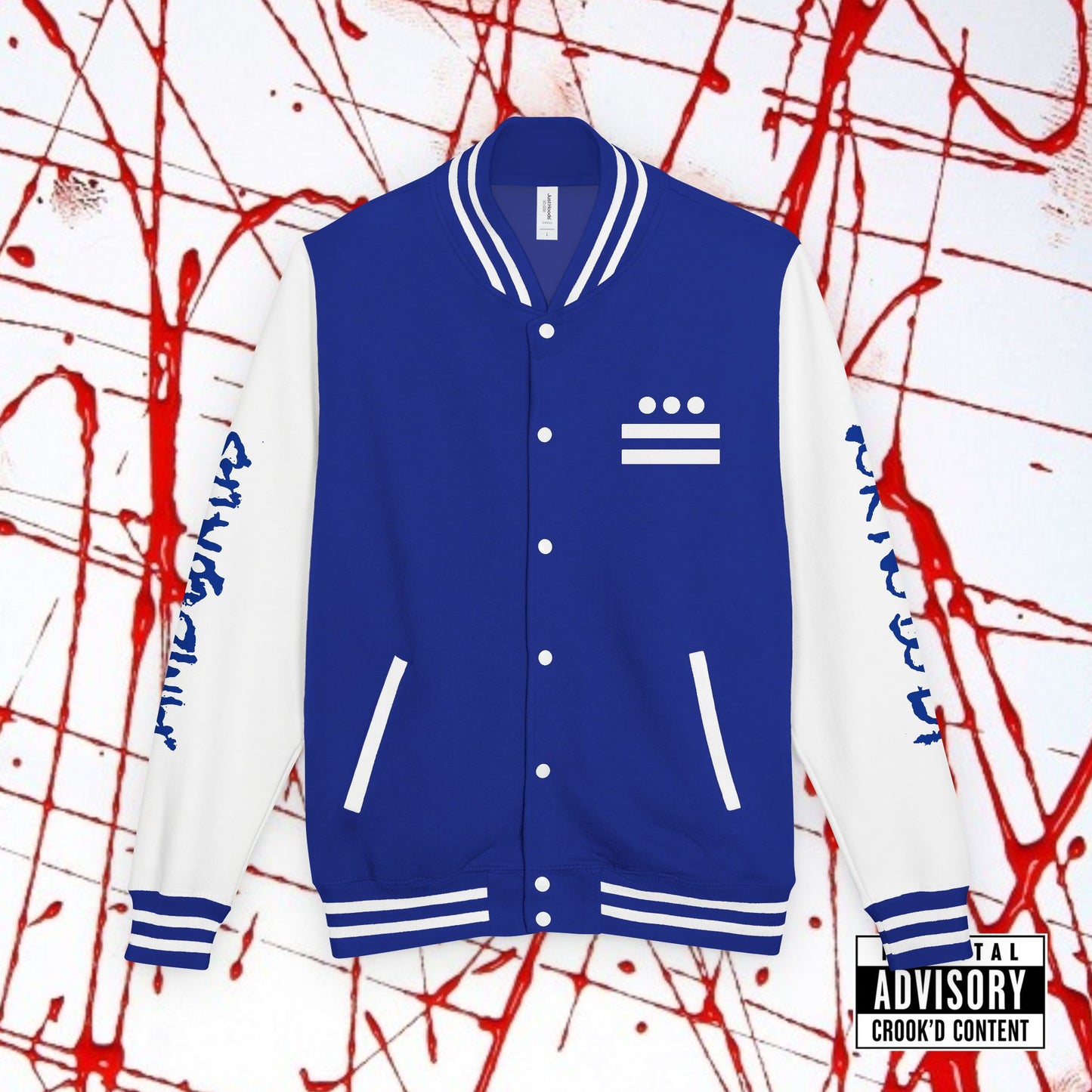 CROOK'D —  'Time Waits For Nobody' — Varsity Jacket