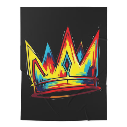 CROOK'D x CHILE — 'KING' — Baby Swaddle Blanket