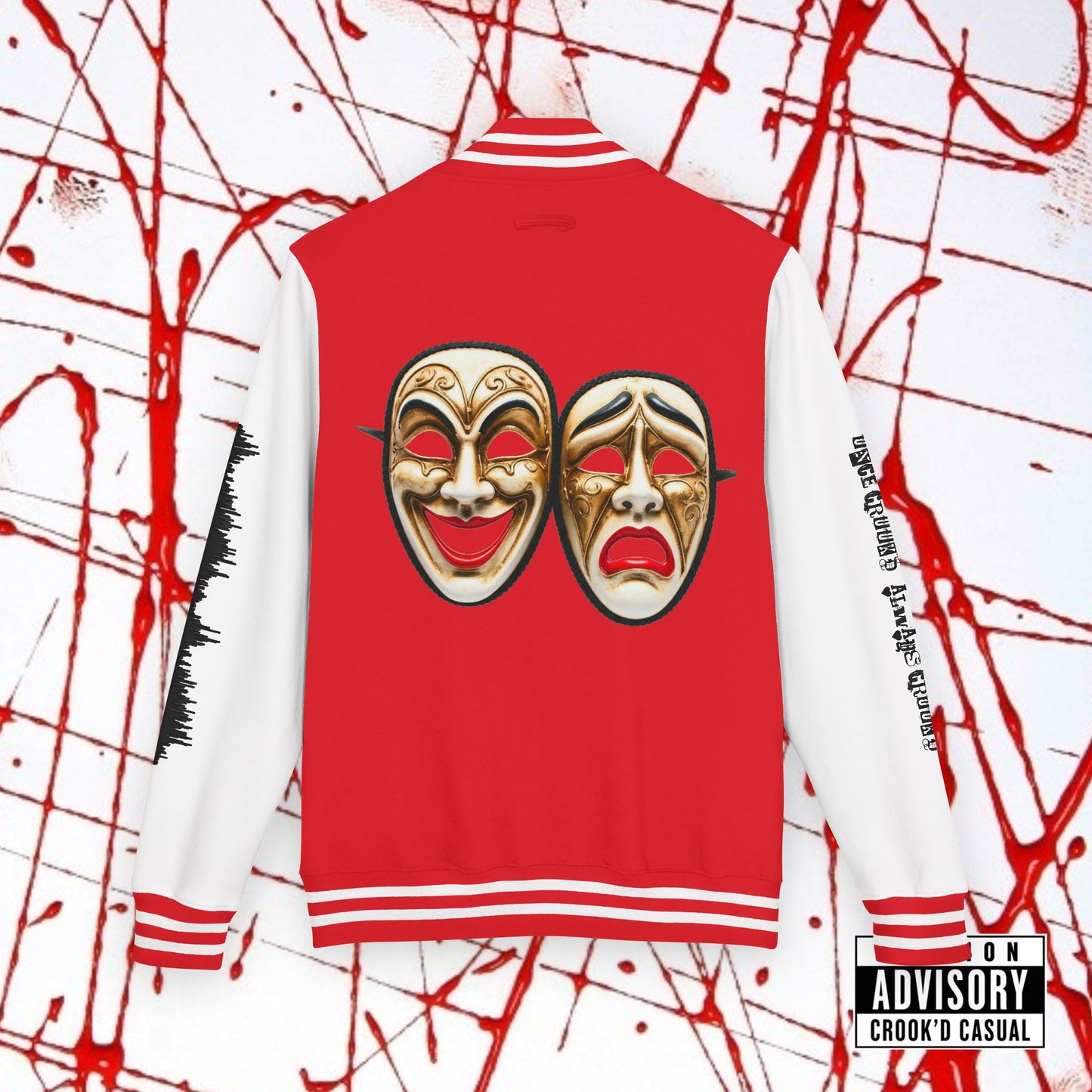 'Once CROOK'D Always CROOK'D' — Varsity Jacket
