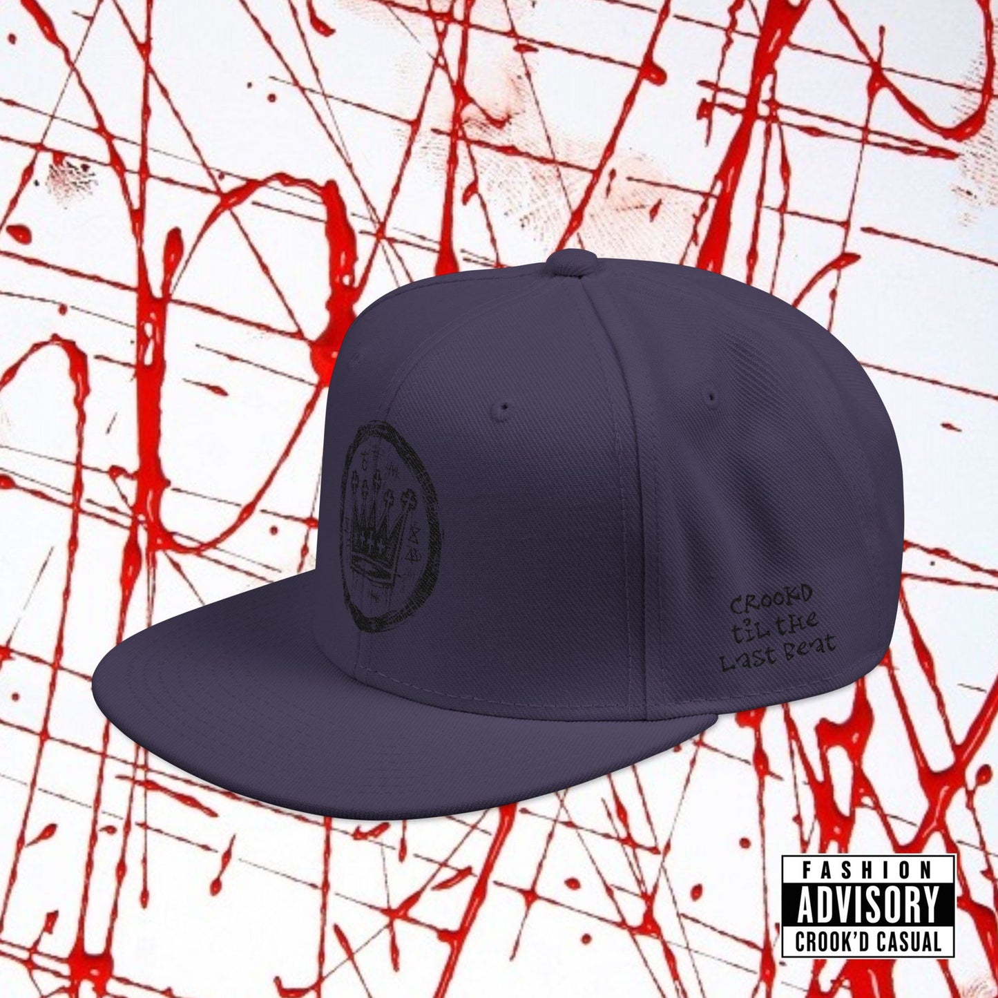 Crook'D Casual — 'til The Last Beat'— Snapback