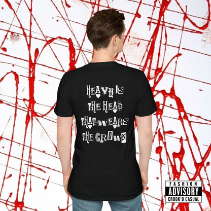 CROOK'D x CASUAL — 'Heavy Is The Head' — T-Shirt
