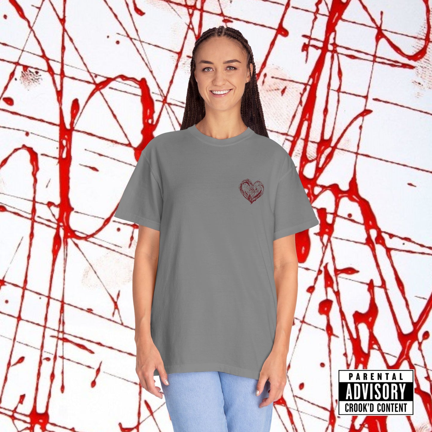 'Fuck The Old Firm' — Unisex Garment-Dyed T-shirt
