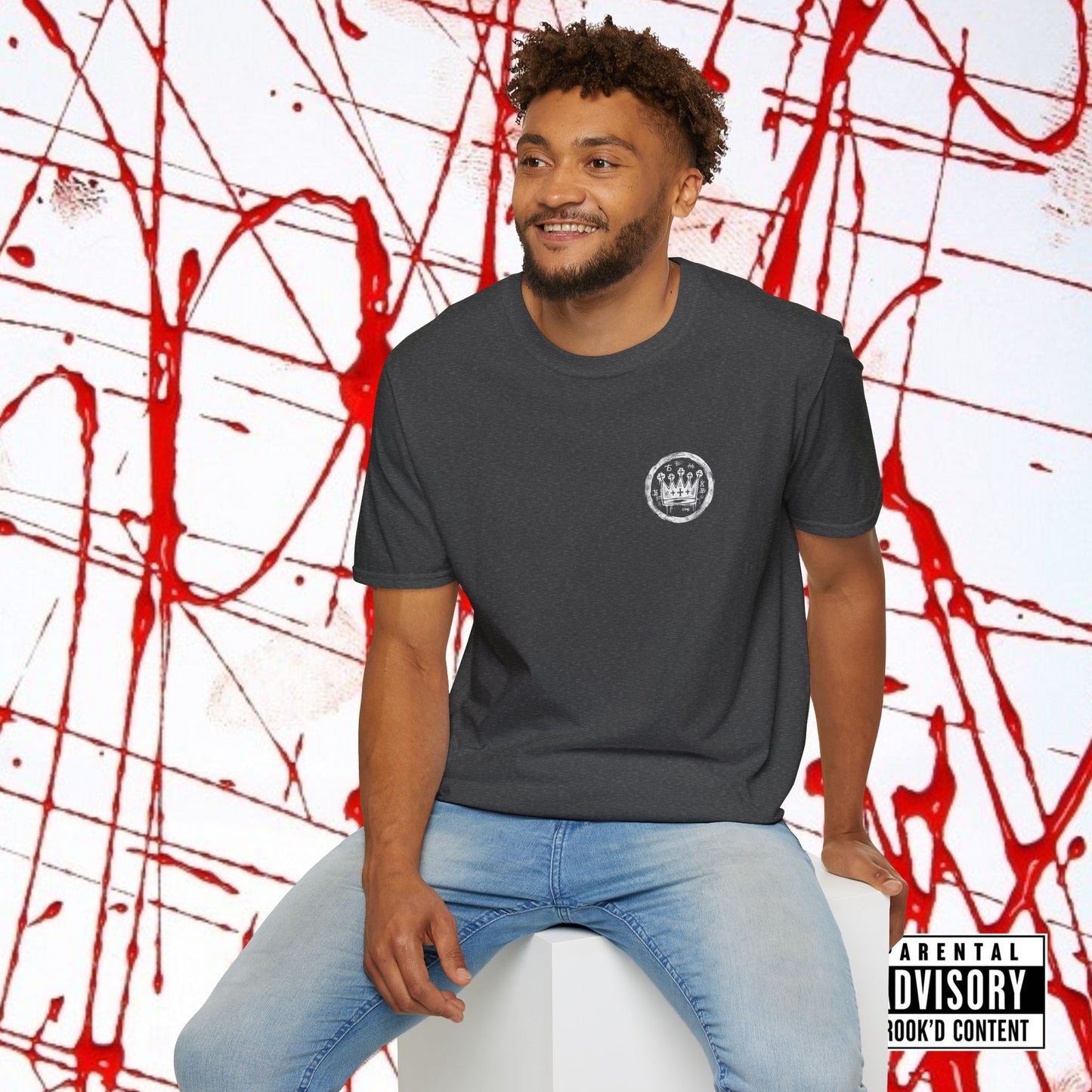 CROOK'D x CASUAL — 'Heavy Is The Head' — T-Shirt