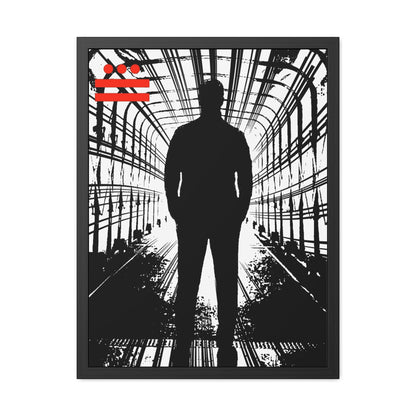 CROOK'D Mik— Framed Poster