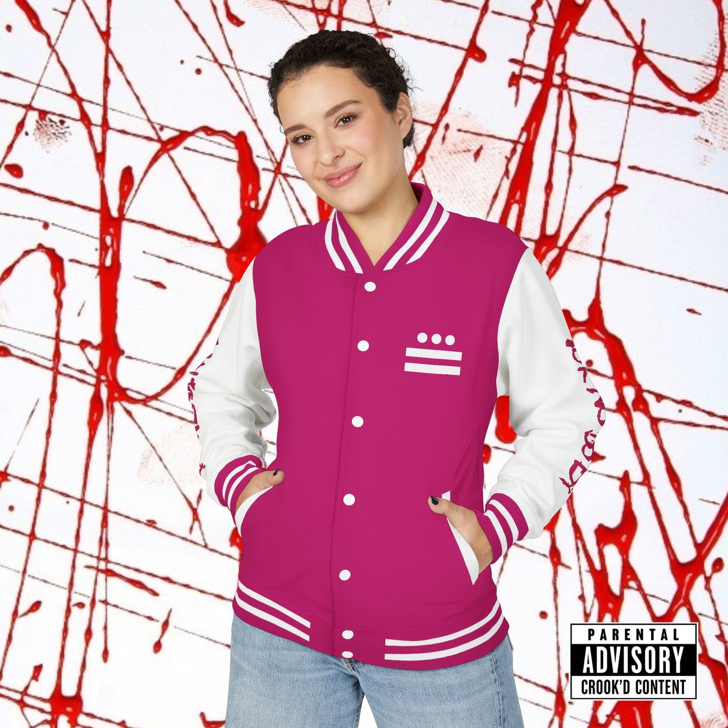 CROOK'D —  'Time Waits For Nobody' — Varsity Jacket