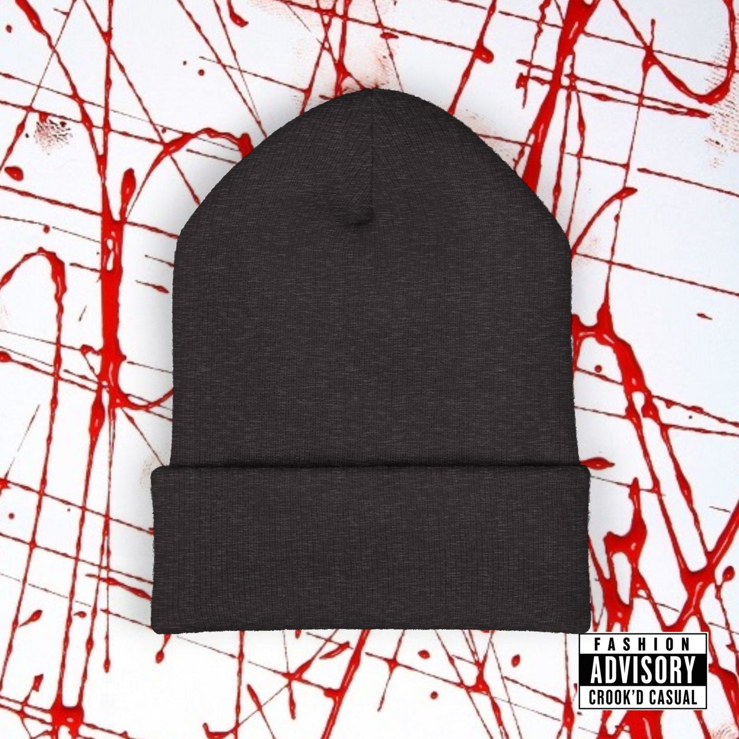 'Fuck The Old Firm' —  Cuffed Knit Hat