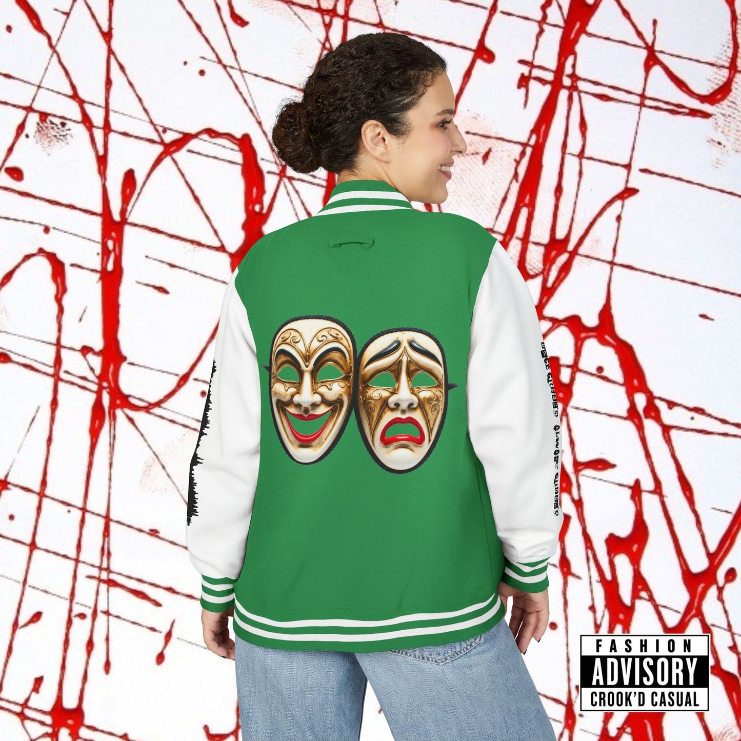 'Once CROOK'D Always CROOK'D' — Varsity Jacket