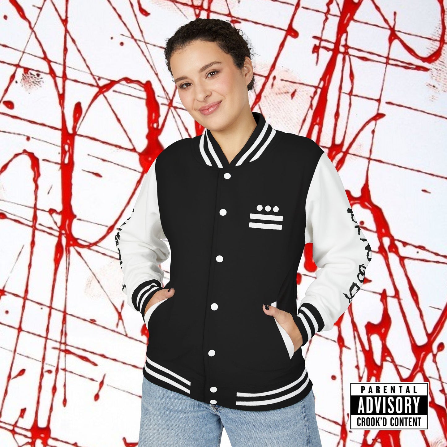CROOK'D —  'Time Waits For Nobody' — Varsity Jacket