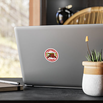 'North London Forever' Cannon Crest — Vinyl Sticker Kiss-Cut Decal
