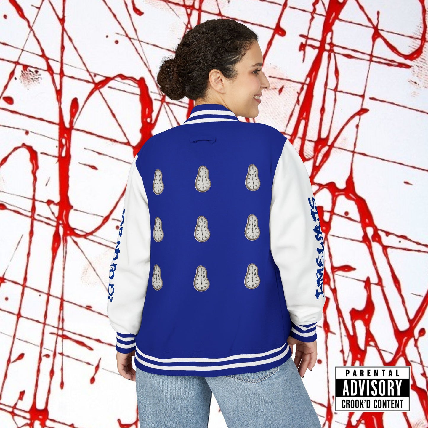 CROOK'D —  'Time Waits For Nobody' — Varsity Jacket