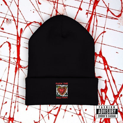 'Fuck The Old Firm' —  Cuffed Knit Hat