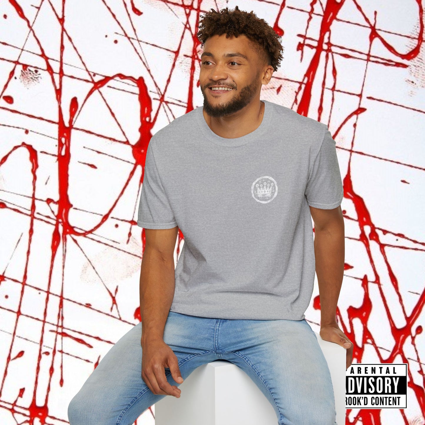 CROOK'D x CASUAL — 'Heavy Is The Head' — T-Shirt