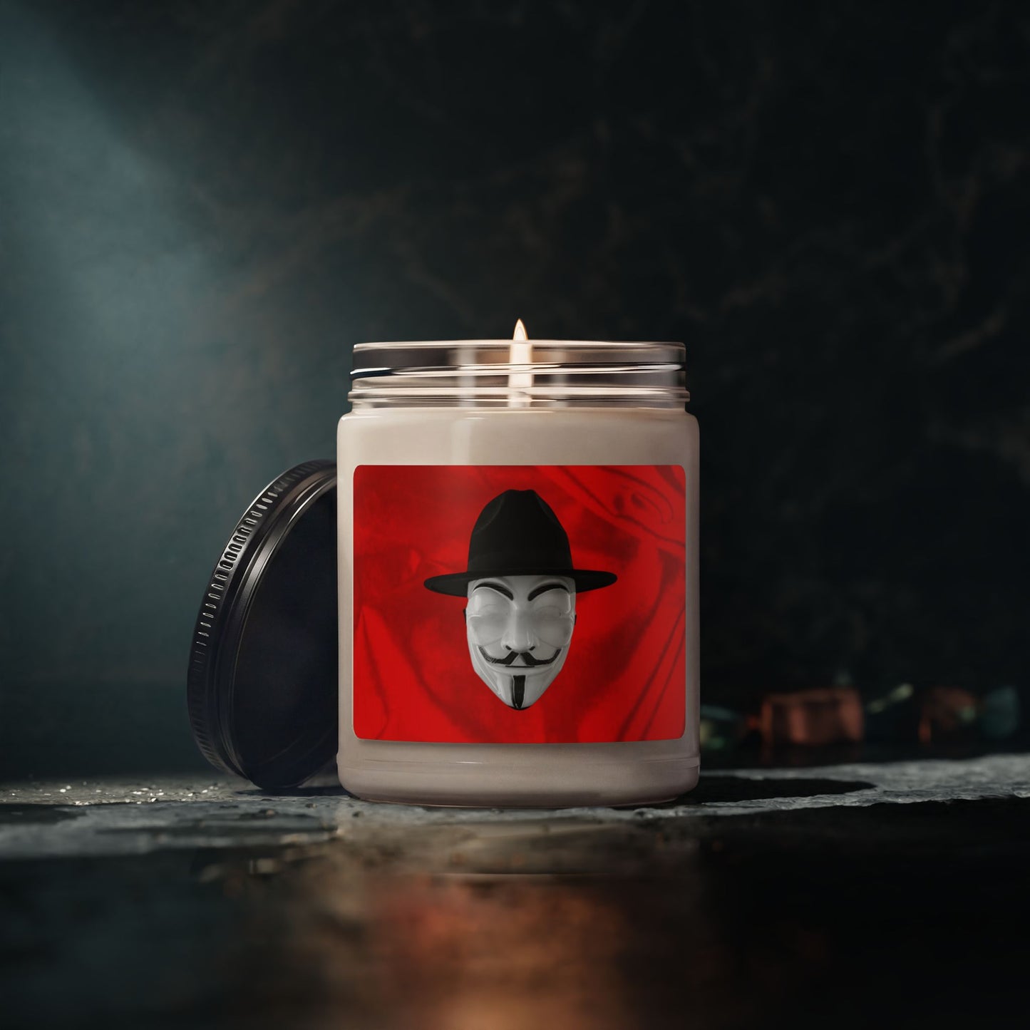 Apple Harvest — Soy Candle — 9oz Scented Jar (Anonymous / V for Vendetta)